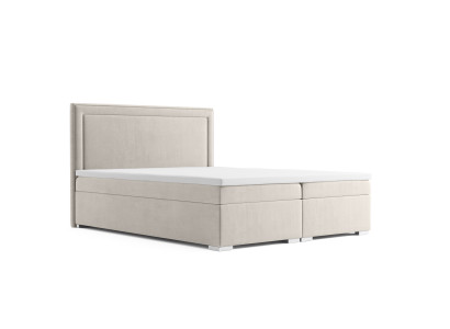 Boxspringbett Hotel duebel Luxus Better Polster Bettkëscht Funktioun 180x200cm