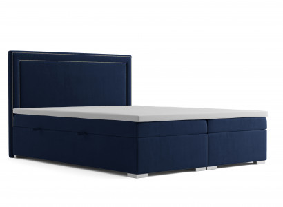 Boxspring Bett Hotel Duebel Design Better Luxus Polster Këscht Funktioun Blo Nei