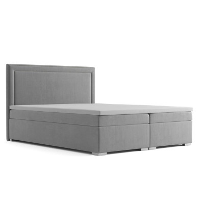 Boxspring Design Bett Hotel Duebel Better Luxus Polster Këscht Funktioun Samett Nei
