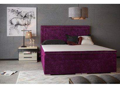 Boxspring Bett Hotel Duebel Bett Luxus Better Polster 90/100/120/160/180x200cm