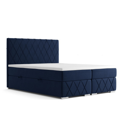 Bett Boxspring Komplett Set Duebel Matratz Topper Better Funktioun Këscht Hotel