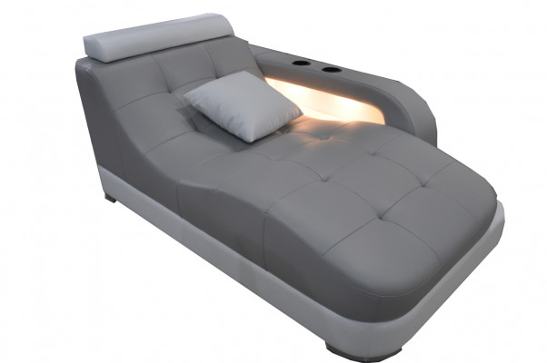 Designer Lieder Chaiselongue Modern Gro Liegen Ottomane Canapé Echt Lieder Relax