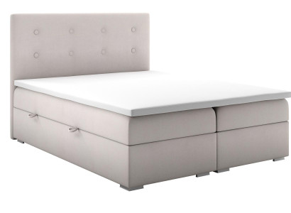 Bett Kassem Funktioun Boxspring Hotel Duebel Komplett Set Topper Matratz Better