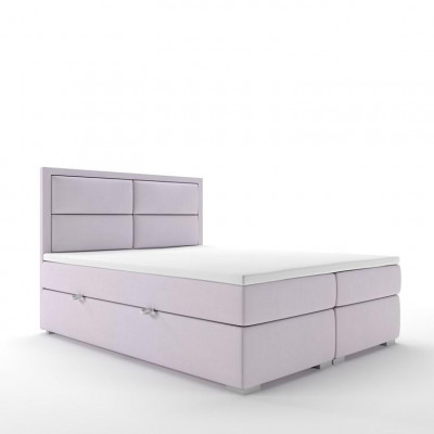 Boxspring Bett Hotel Duebel Komplett Set Topper Matratz Better Funktioun Këscht