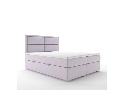 Boxspring Bett Hotel Duebel Komplett Set Topper Matratz Better Funktioun Këscht