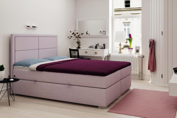 Boxspringbett Hotel Duebel Komplett Set Matratzentopper Better Funktioun Këscht