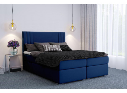 Modern Boxspring Better Hotel Duebel Luxus Bett Polster Këscht Funktioun Stoff