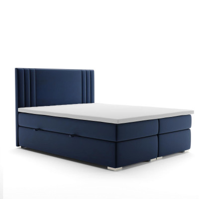 Modern Boxspring Better Hotel Duebel Luxus Bett Polster Këscht Funktioun Stoff