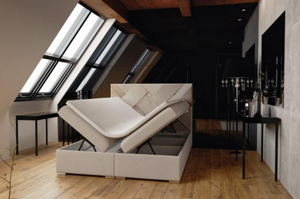 Boxspring Bett Hotel Duebel Luxus Better Polster Bettkëscht Funktion 140x200cm