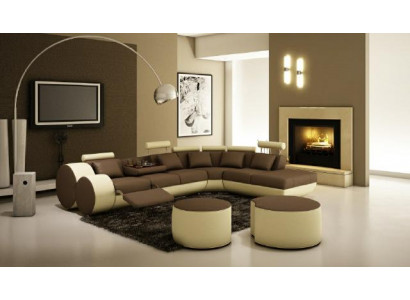 Eckcouch Sofa Couch Polstersëtzt Landschaft Lieder Eckmiwwelen Garnitur Sofas Madrid