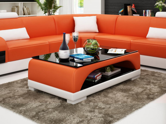 Canapé Dësch Dëscher Canapésglast Dësch Designer Bäistellt Dësch CT9005