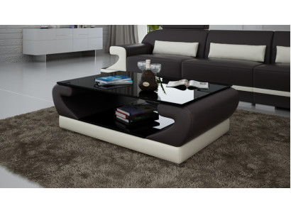 Couchtisch Säitendësch CT9006 Dësch Couchtisch Glastësch Designer