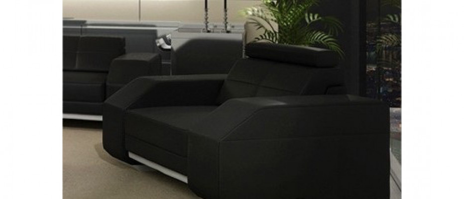 Ledercouch Sofagarnitur 3+2+1 Lieder Coush Polster Sëtz Designer Garnitur JarksonW