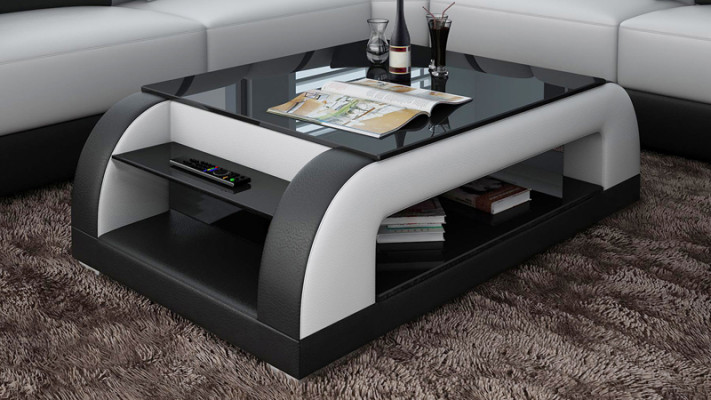 Couchtisch Dësch Couchtischnen Glastisch Designer Bäistelltisch CT9012