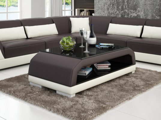 Couchtisch Dësch Couchtischen Glastësch Designer Niewendësch CT9001