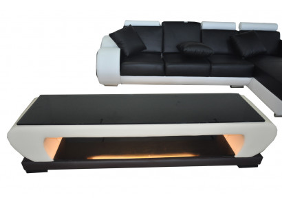 RTV TV Säitendësch LiederDësch Designer Glas Dësch Fernseh Schaf Nei Modern