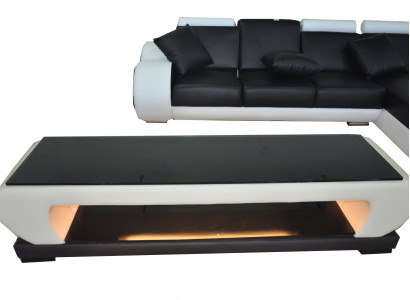 RTV TV Säitendësch LiederDësch Designer Glas Dësch Fernseh Schaf Nei Modern