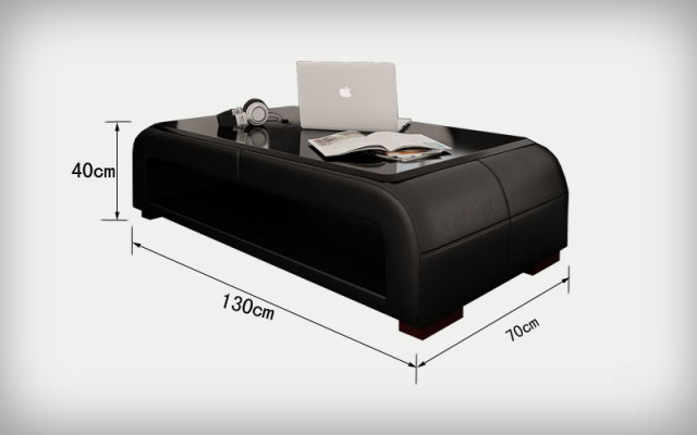 Couchtisch Dësch Couchtischen Glastisch Dëscher Designer Säitendësch Nei