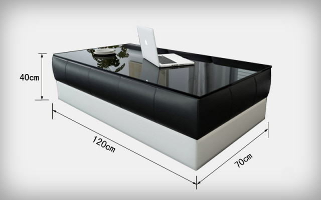 Couchtisch Dësch Couchtischen Glascouchtisch Dëscher Designer Niewendësch Nei SR4403