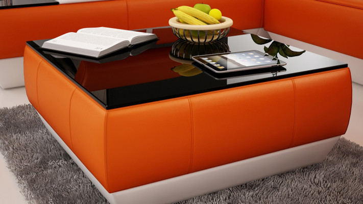 Canapé Dësch Dësch Canapéen Dësch aus Glas Dëscher Designer Säitentësch Nei SR4405