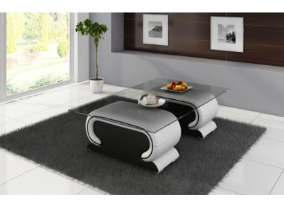 Designer Gliesdësch Dësch Polster Lieder Dësch Canapé Sofa Léierdëscher