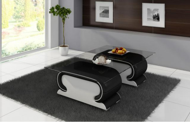 Designer Gliesdësch Dësch Polster Lieder Dësch Canapé Sofa Léierdëscher