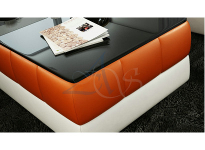 Designer Canapé Dësch Polstersëtz Dësch Lieder Glas Dëscher Glasdëscher #SBA1A
