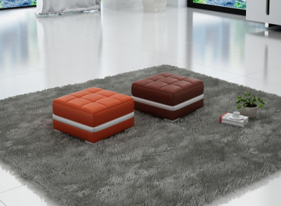 Design gepolsterten Hocker Fousshocker Ottomane Sëtz Gepolstert Pufa FT002