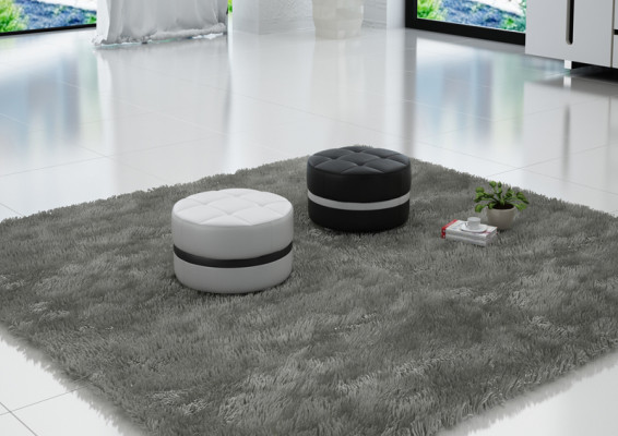 Design Poof Polster Hocker Fußhocker Ottomane Sëtz Gepolstert Pufa FT003