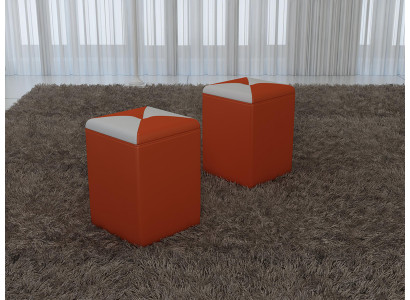 Design Këssen Hocker Fousshocker Ottoman Sëtz Chaise Gepolstert FT006
