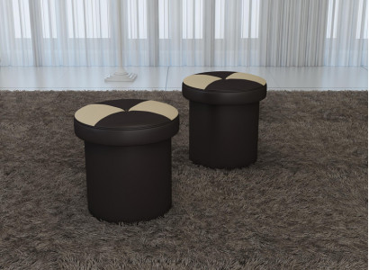 Design Polster Hocker Foussquad Ottomane Sëtz Chaise Gepolstert FT008