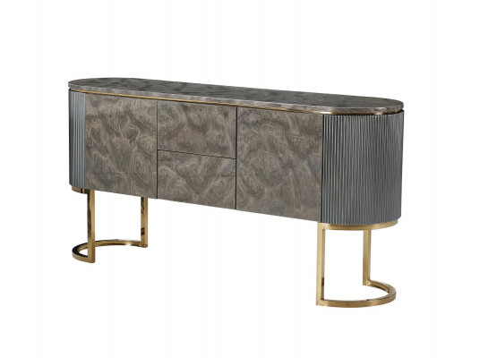 Konsole Modernen Design Miwwelen Holz Luxus Donkelgrouss Kreativ Wunnzëmmer