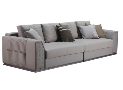 Sofa Luxus Gro Wunnzëmmer Stoff Textil Modern Design Couchen Kreativ Miwwelen Nei