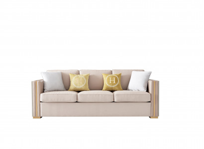 Wunnzëmmer Designer Miwwelen Kanapee-Garnitur Couch Polster Komplett Sofa