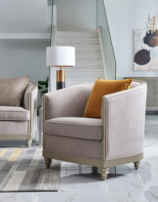 Luxus Miwwelen Sofagarnitur Wunnzëmmer Sofa Couch Polsterset Komplett