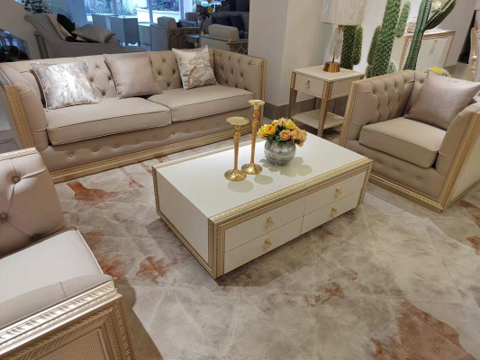 Garnitur 3+1 Sëtzer Sëtz Polster Sofas Couchen Garnituren Neit Design Couch Sofa