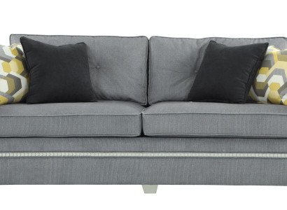 Sofabestéck 3+1 Gro Wunnzëmmer Textil Polstermöbel Modern Sofa