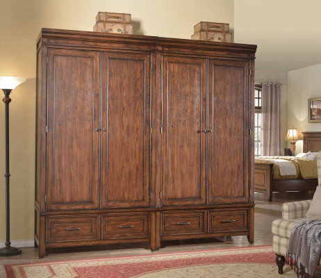 Klassesche 2x Kleederschaf Design Schlofkummer Miwwelen Schaf Schief Holz Neisten