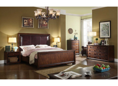 Bett 2x Nuetsdësch 3 tlg. Schlofkummer Sets Designer Luxus Better Komplett Set