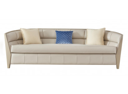 XXL grousse Sofa Couch Véiersëtzer Lounge Club Sofasen 241cm Italienesch Luxusmiwwelen