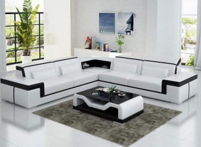 Canapé Eckcanapé Canapé Couchage Canapé Canapéen Ledersofa Eckgarnitur Eckgarnituren Eckcanapé