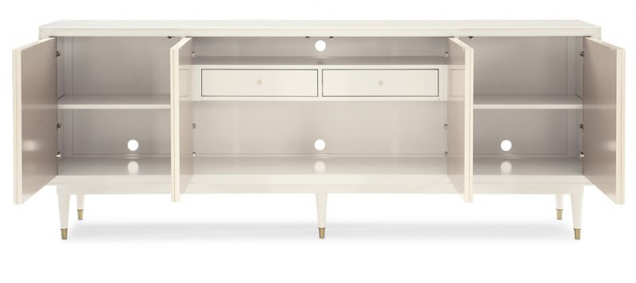 Design Miwwelen Luxus Kommoden Lowboard Wunnzëmmer Sideboard Modern Holz Schief