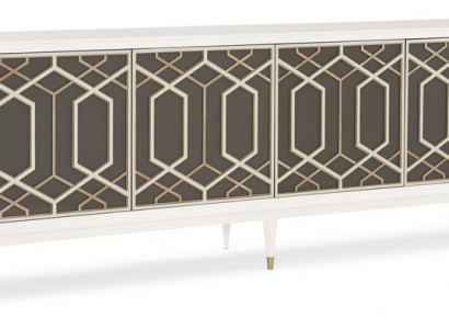Design Miwwelen Luxus Kommoden Lowboard Wunnzëmmer Sideboard Modern Holz Schief