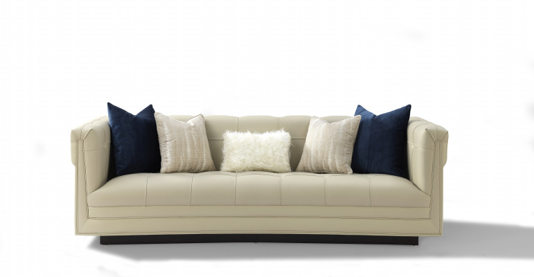 Zwee-Sëtzer Sofas Wunnzëmmer Canapé Sofa 2 Sëtzer Miwwelen Ariichtung Italien Luxus