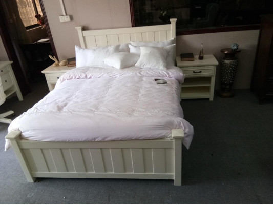 Klassesch Duebelbett Better Holz Bett Landhaus Stil Echt Holz