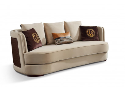 Designer Sofa Couch Polstersoffas Couchen Lieder Nei 3 Plazdréier Sitzungssëtz.
