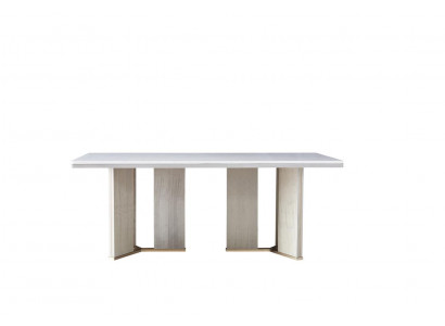 Luxus Dësch Design Iesszëmmer 200x100cm Iessdëscher Holz Miwwelen Designer