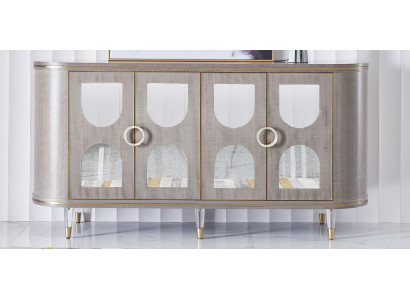 Kommoden Kommoden Designer Board Schief Schiefholz Sideboard Regal