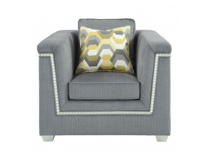 Luxus Design Miwwelen Still Modernen Design Fauteuil Textil Wunnzëmmer