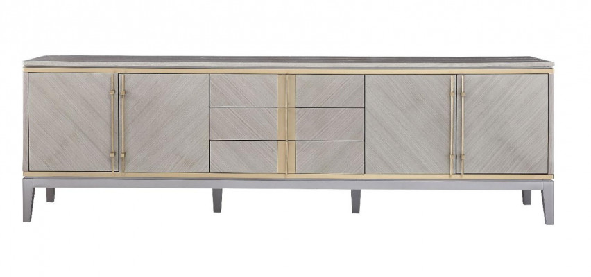 Design Kommode Anrichte Dekor Side Low Board Schaf Wunnzëmmer Regal